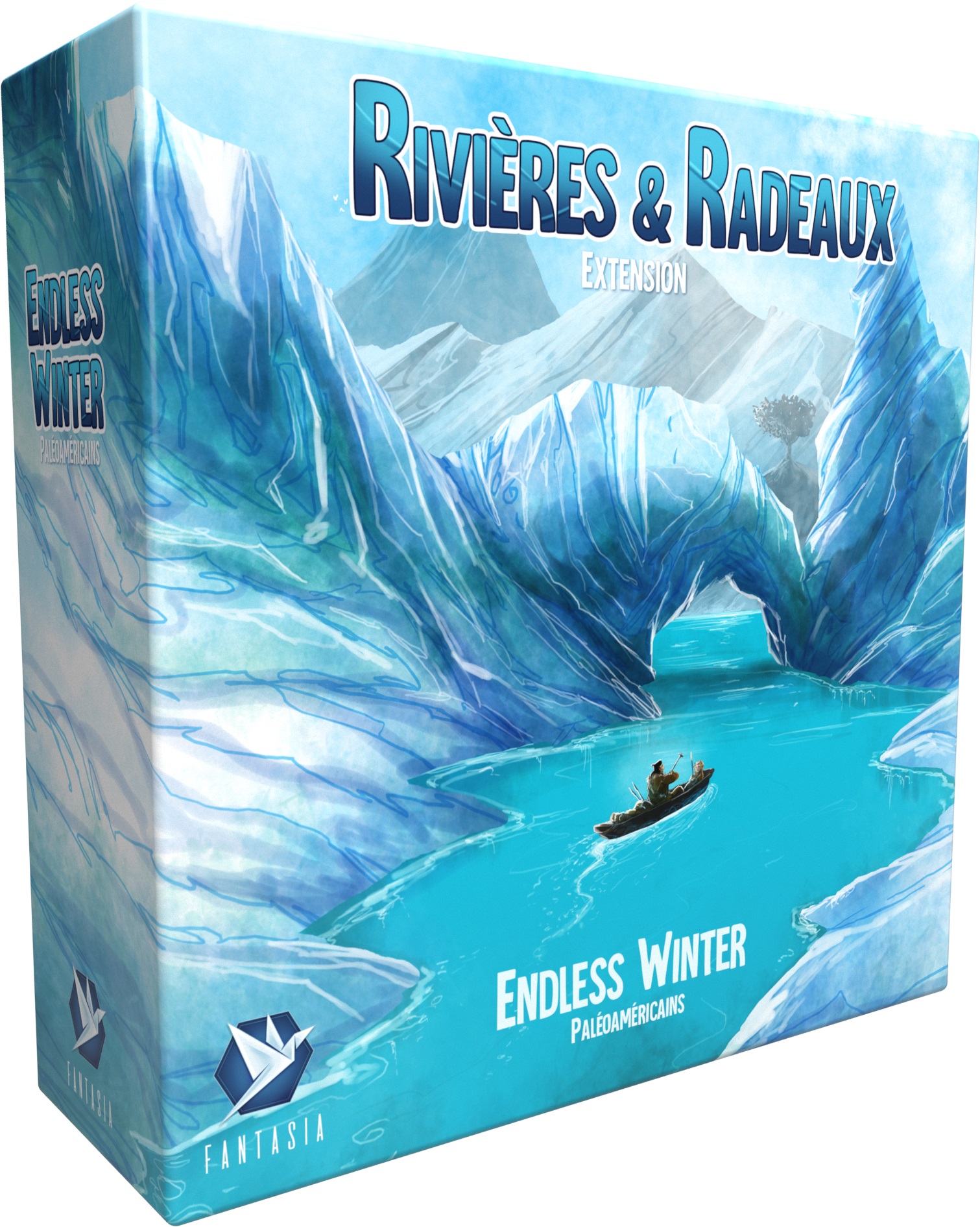 Boîte du jeu Endless Winter - Rivières et Radeaux (ext)