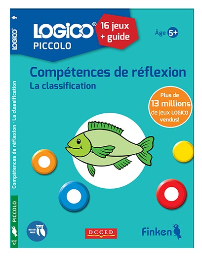 Boîte du jeu Logico: Piccolo - Compétence de réflexion: La Classification (16 Fiches) (ext)