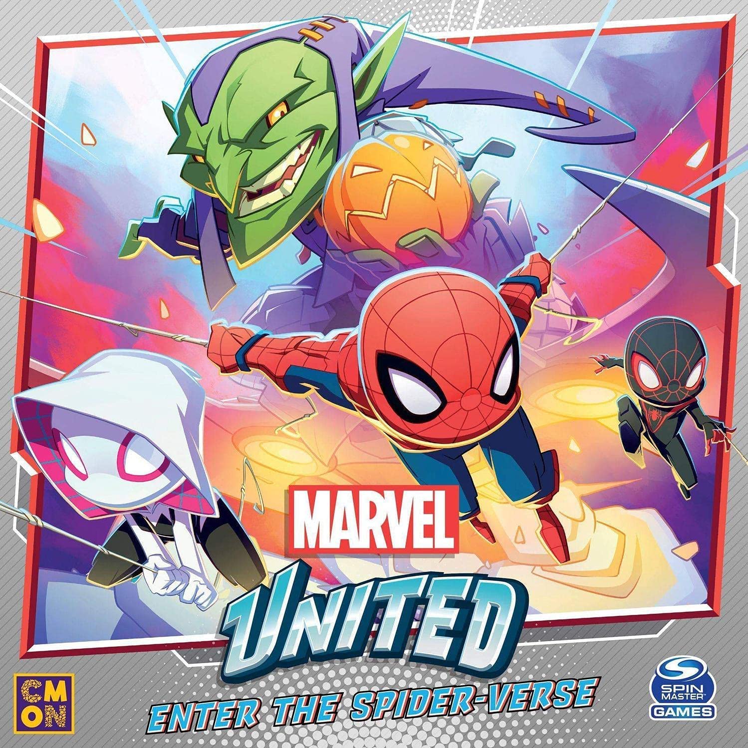 Boîte du jeu Marvel United - Enter the Spider-Verse (ext) (VF)