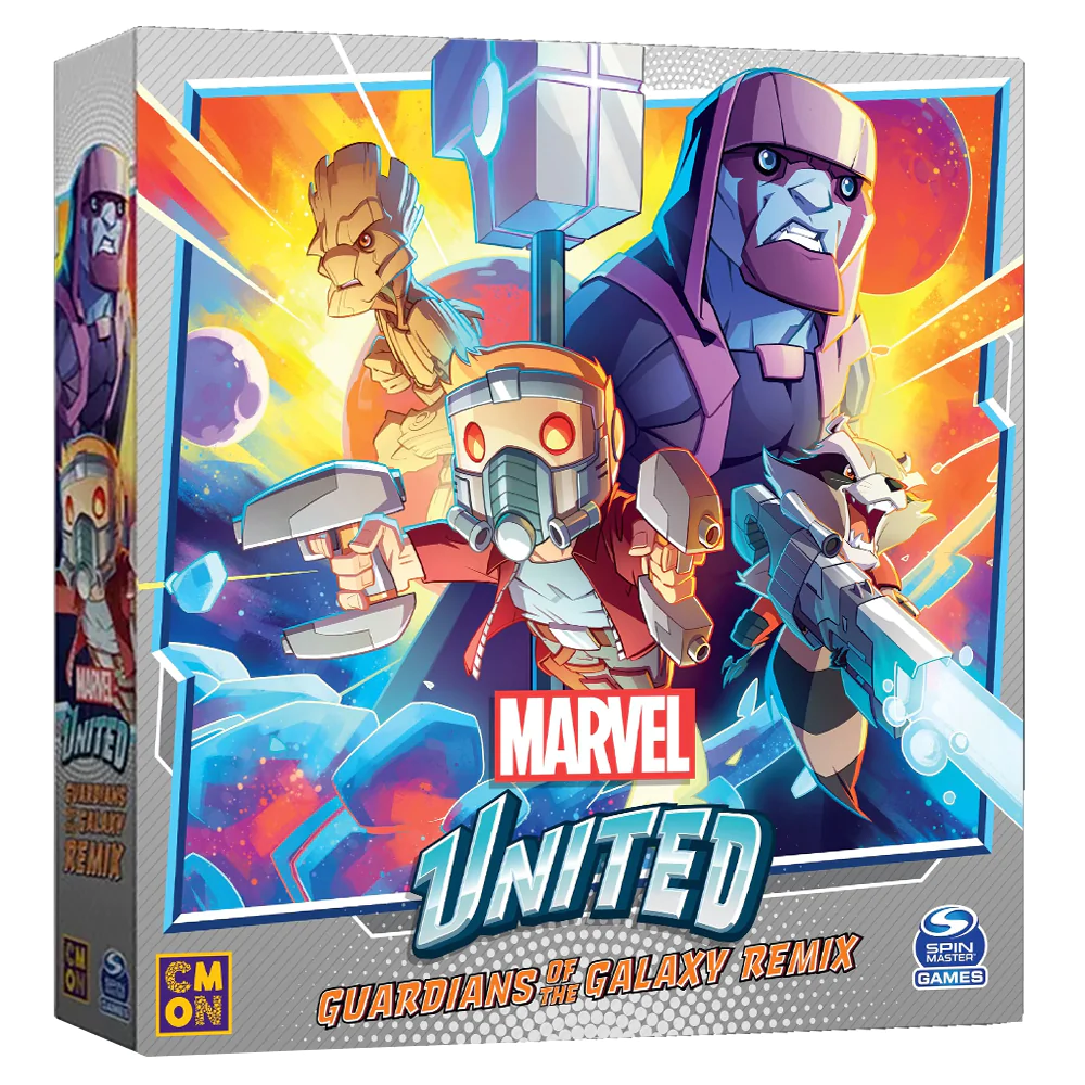 Boîte du jeu Marvel United - Guardians of the Galaxy Remix (ext) (VF)