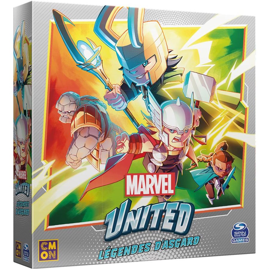 Boîte du jeu Marvel United - Légendes d'Asgard (ext)