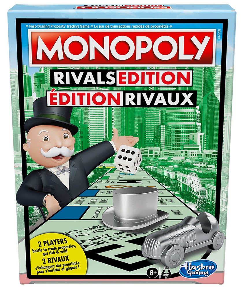 Boîte du jeu Monopoly - Édition Rivaux (ML)