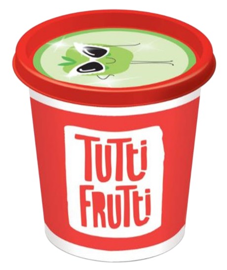 Boîte du bricolage Tutti Frutti Scintillant: Pomme Verte (100gr - 3.5 oz)
