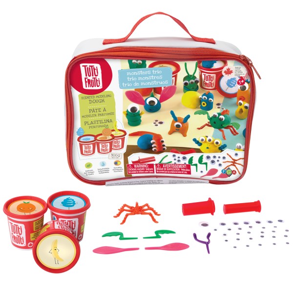 Présentation du bricolage Tutti Frutti: Trio de Monstres