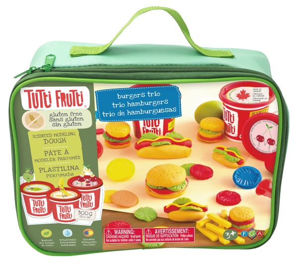 Boîte du bricolage Tutti Frutti: Trio Hamburger (Sans Gluten)