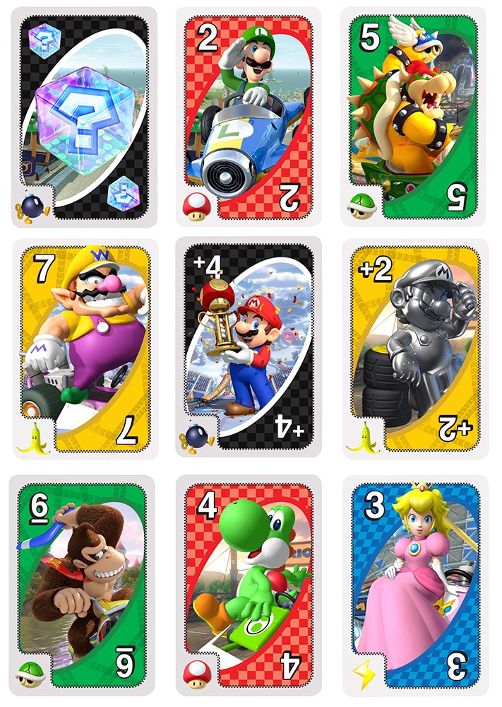 Présentation du jeu Uno - Mario Kart
