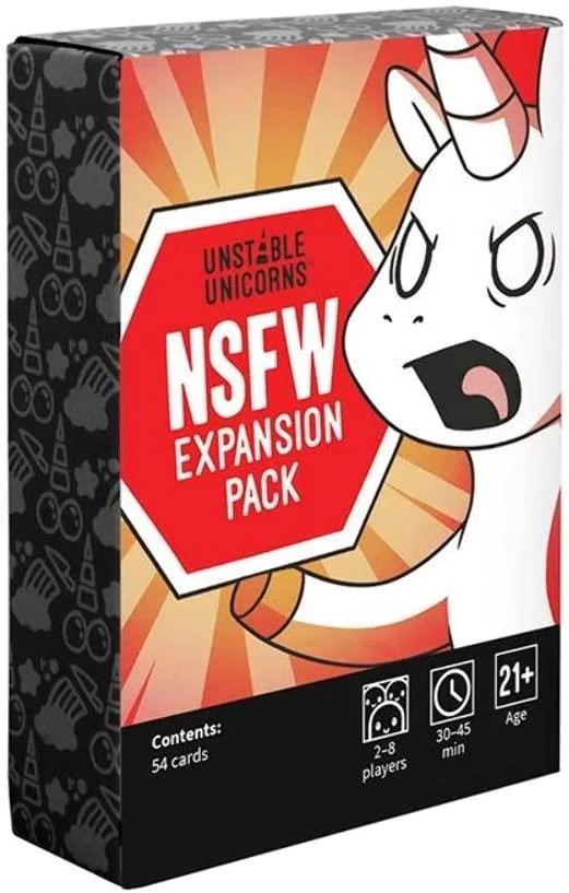 Boîte du jeu Unstable Unicorns - NSFW (ext)