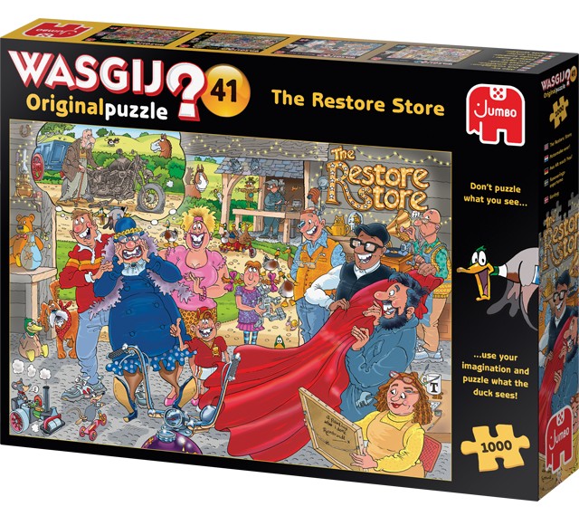 Wasgij Original 41 – Restauration Complète (1000 pièces) – Jumbo – Image 3
