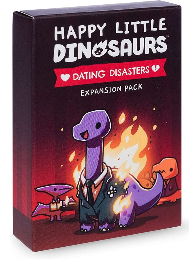 Boîte du jeu Happy Little Dinosaurs: Dating Disasters (VF)