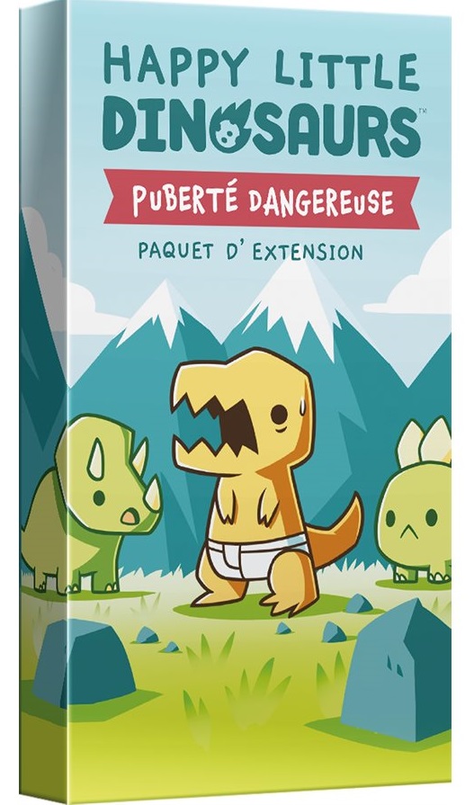 Boîte du jeu Happy Little Dinosaurs: Puberté Dangereuse (ext)