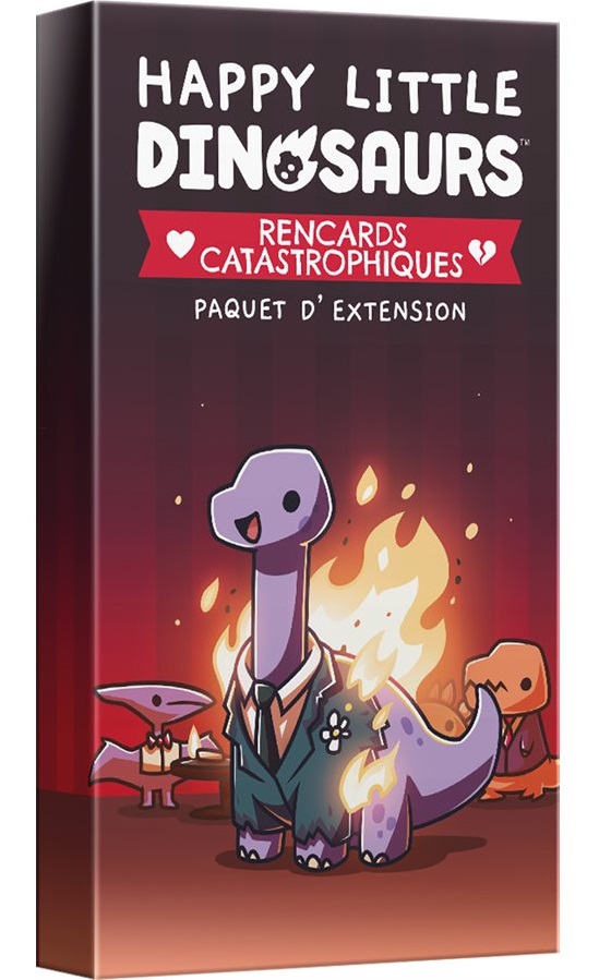 Boîte du jeu Happy Little Dinosaurs: Rencards Catastrophiques (ext)