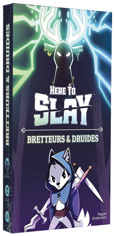 Boîte du jeu Here to Slay: Bretteurs & Druides (ext)