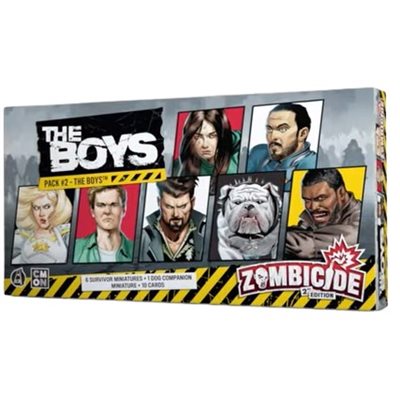 Boîte du jeu Zombicide - 2e Édition: The Boys Pack #2 - The Boys (ext) (ML)