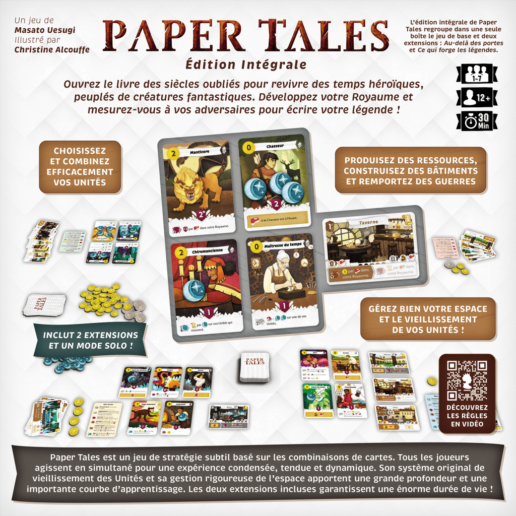 Paper Tales Édition Intégrale LilloJEUX québécoise