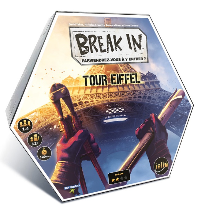 Boîte du jeu Break In - Tour Eiffel
