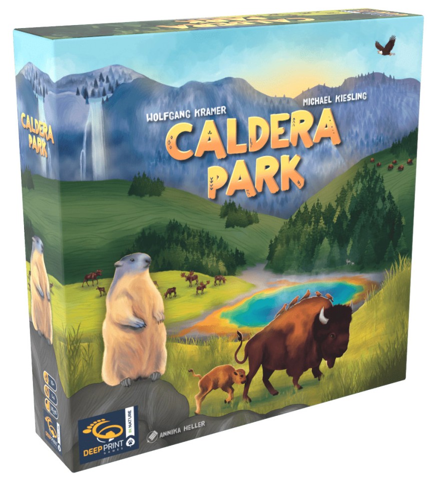 Boîte du jeu Caldera Park