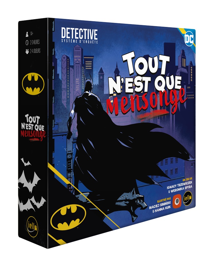 Boîte du jeu Detective - Batman: Tout n'est que Mensonge