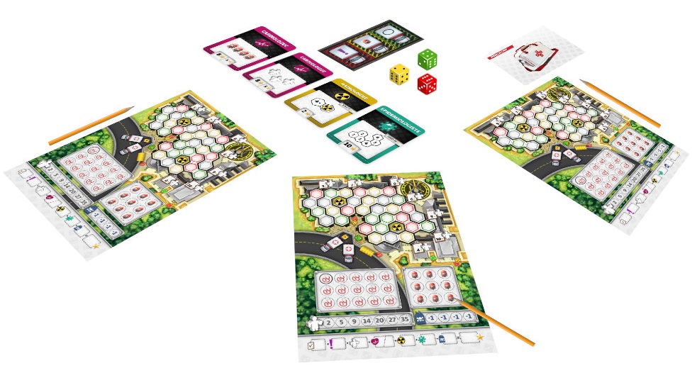 Dice Hospital Service d'Urgence LilloJEUX Boutique de Jeux de Société