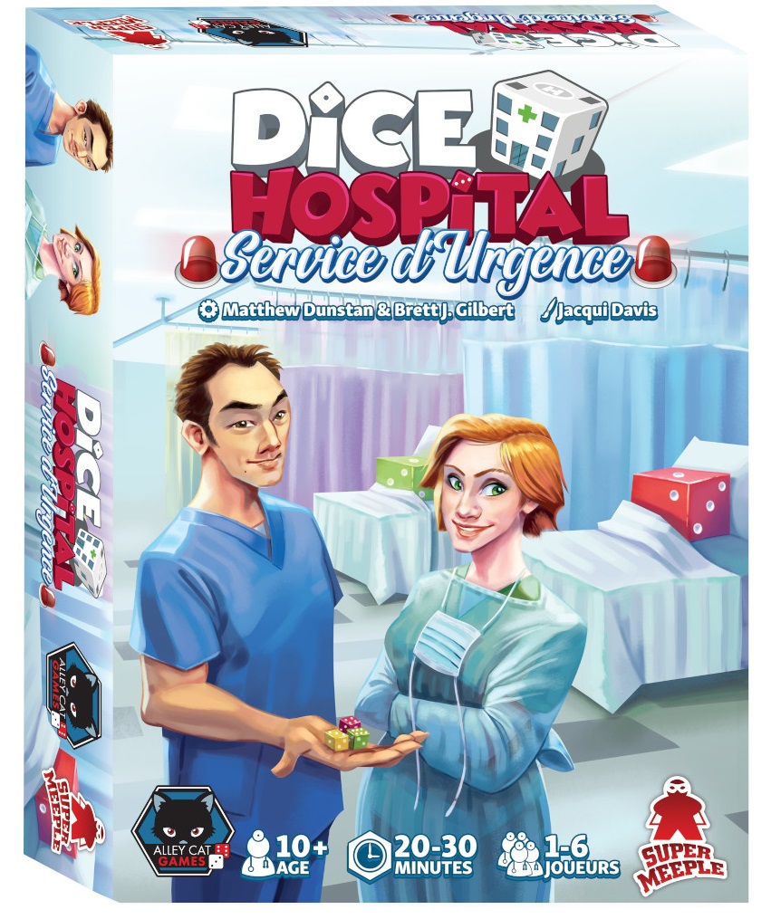 Boîte du jeu Dice Hospital - Service d'Urgence