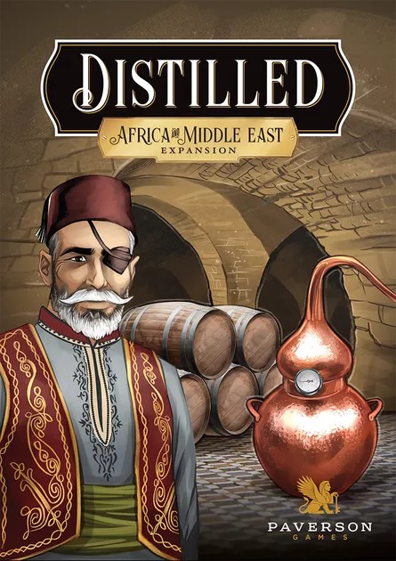 Boîte du jeu Distilled - Afrique et Moyen-Orient (ext) (VF)