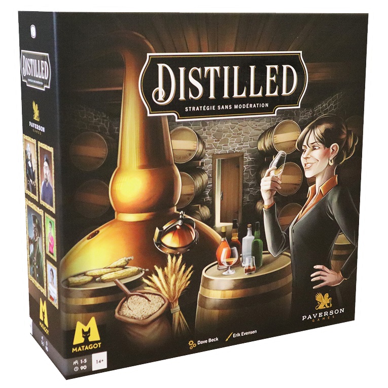Boîte du jeu Distilled (VF)