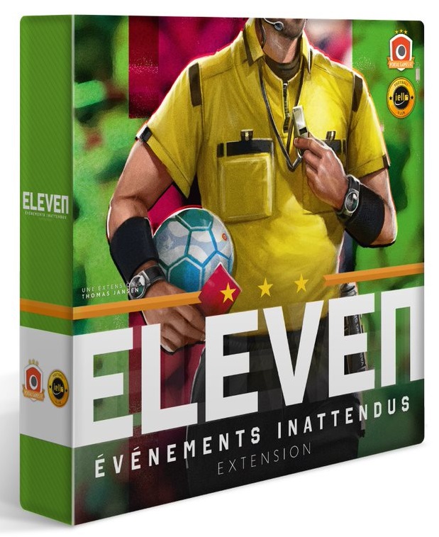 Boîte du jeu Eleven - Évènements Inattendus (ext)