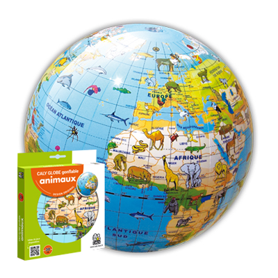 Boîte du jeu Globe Gonflable - Animaux