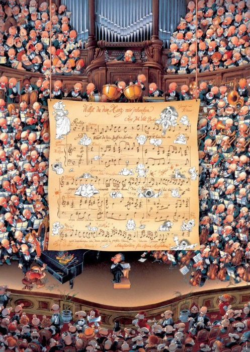 Loup – Score (1000 pièces) – Heye