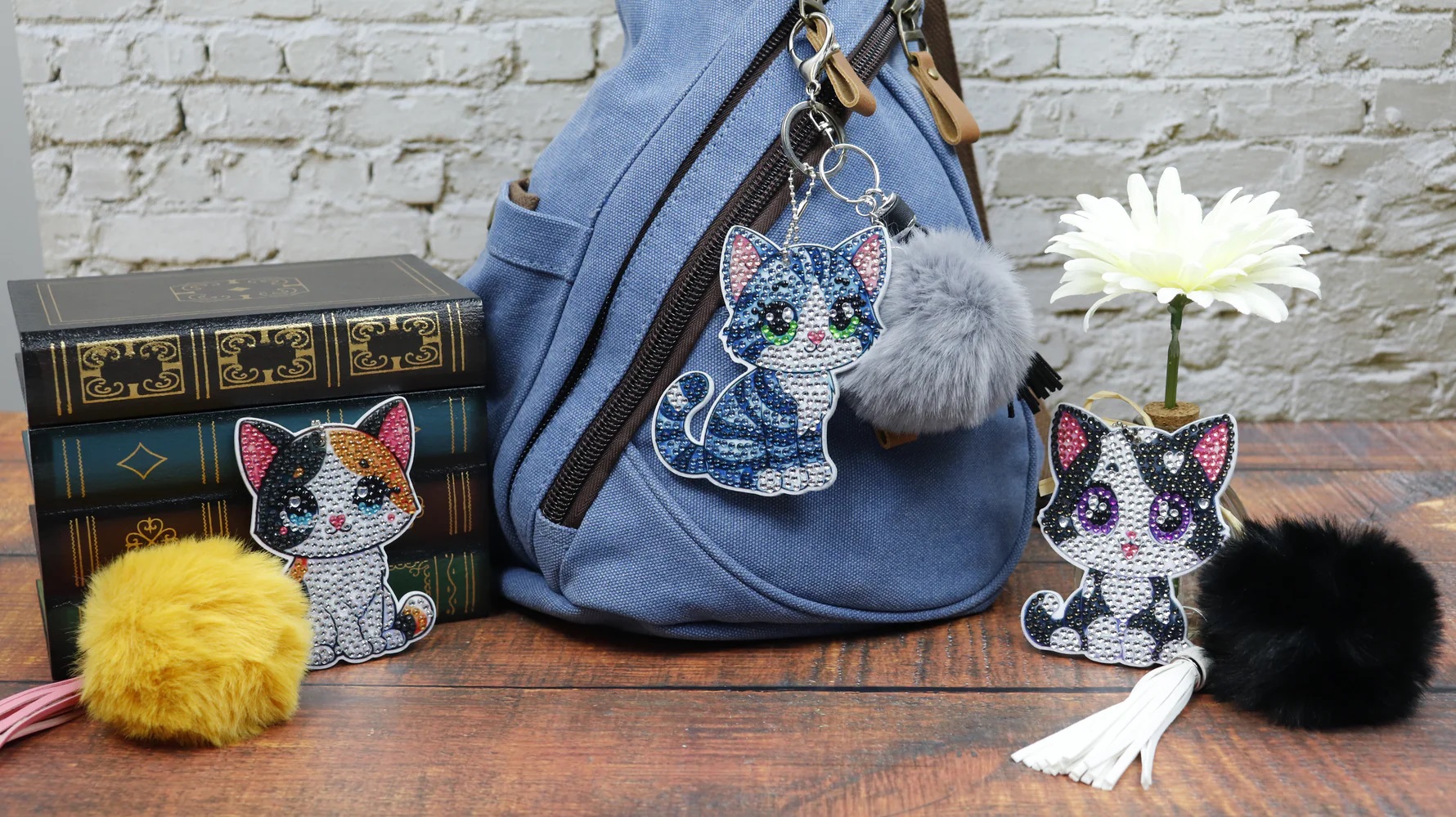 Broderie de Diamants – Kit de Décoration: Chats