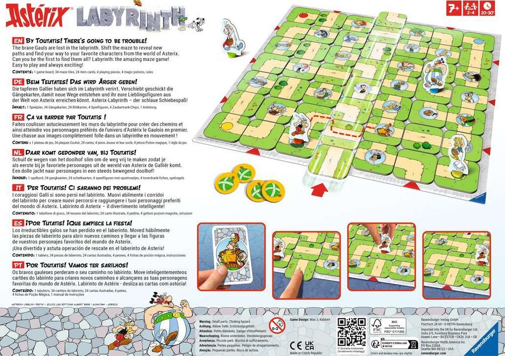 Présentation du jeu Labyrinth - Astérix (ML)