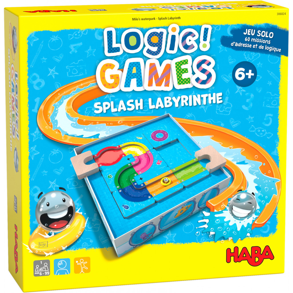 Boîte du jeu Logic! Games - Splash Labyrinthe (ML)