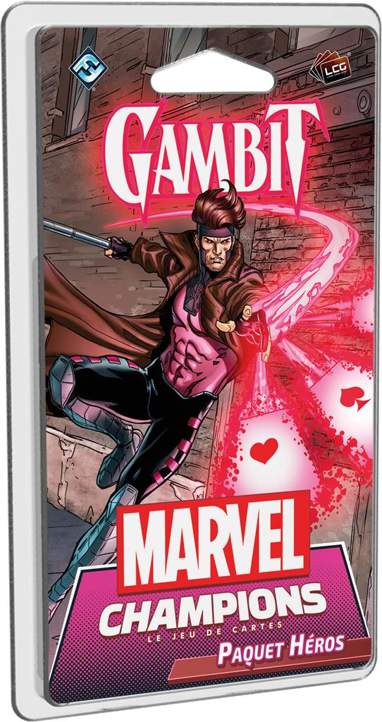 Boîte du jeu Marvel Champions - JCE: Gambit (VF)