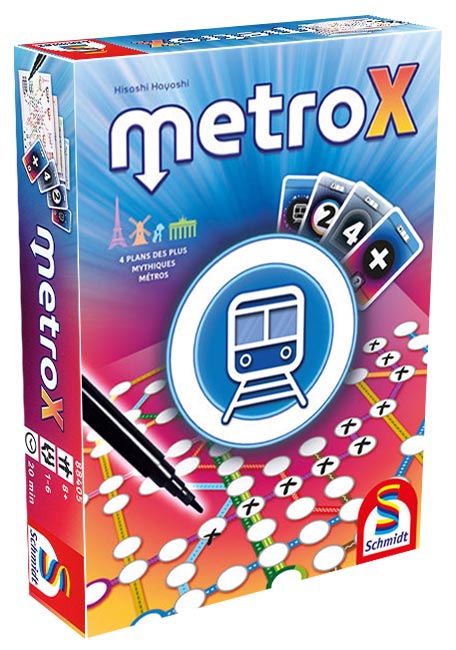 Boîte du jeu MetroX (VF)