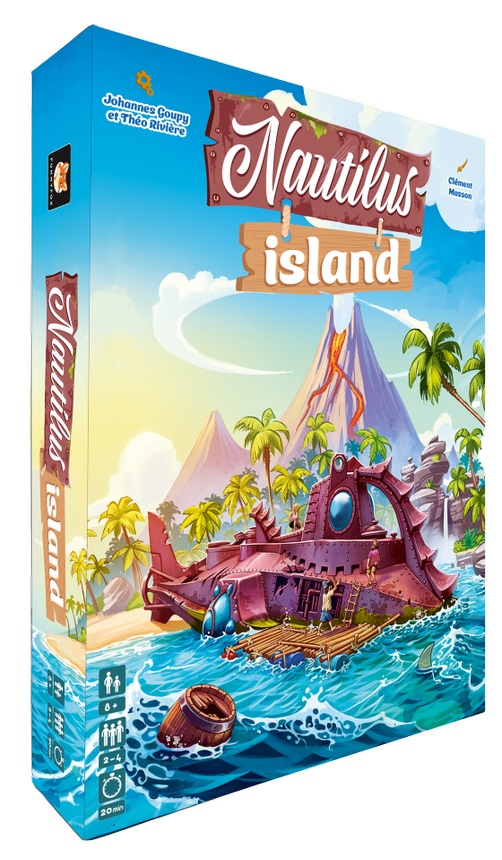Boîte du jeu Nautilus Island (VF)