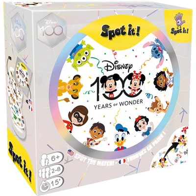 Boîte du jeu Spot it!/Dobble Disney 100 ans (ML)