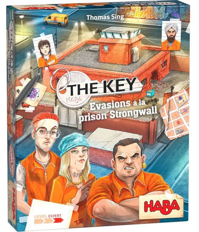 Boîte du jeu The Key – Évasion à la prison Strongwall (ML)
