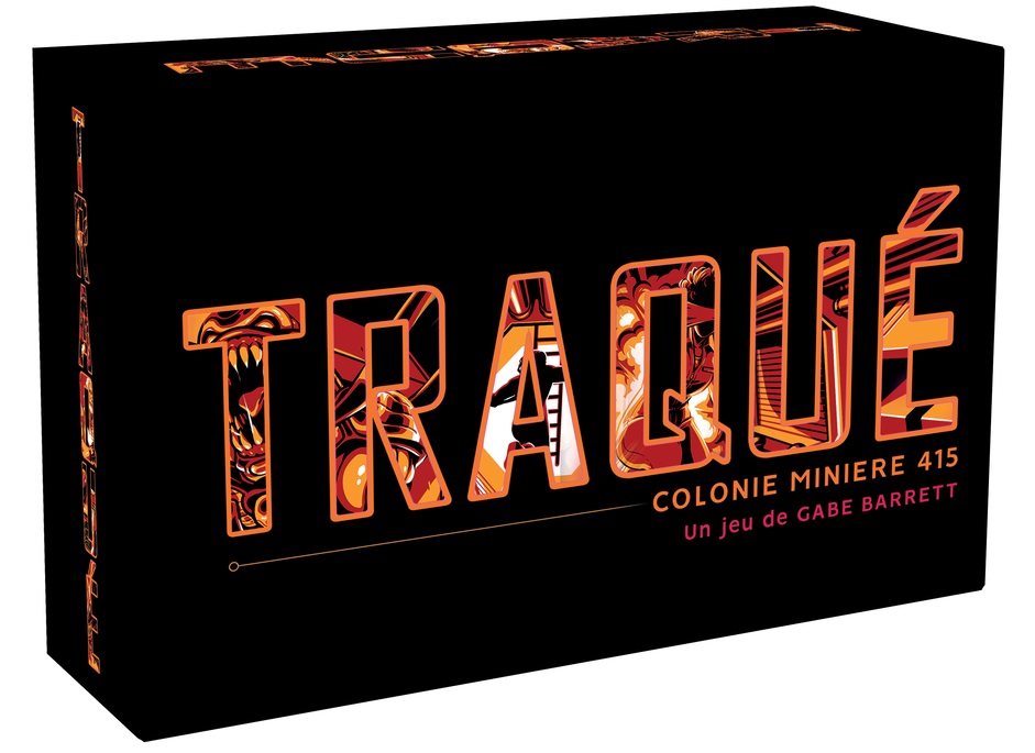 Boîte du jeu Traqué: Colonie Minière 415