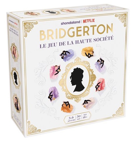 Boîte du jeu Bridgerton - Le Jeu de la Haute Société (VF)