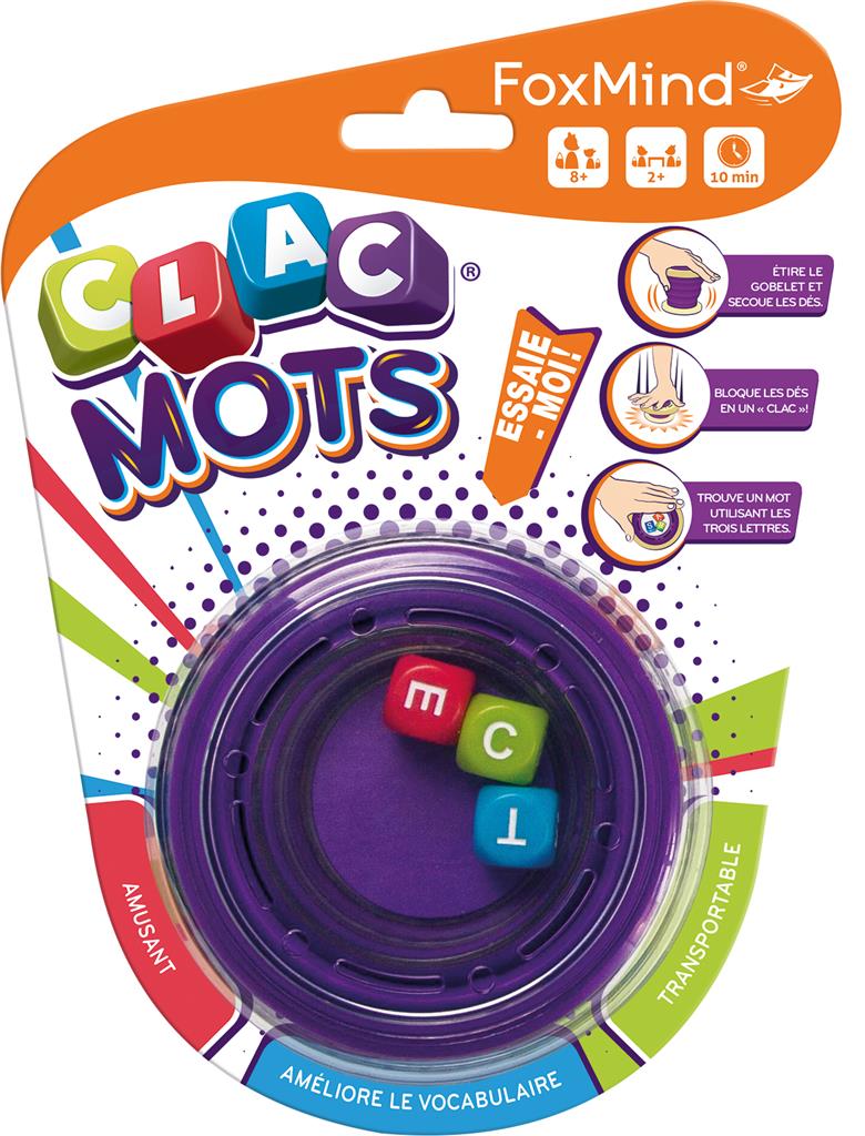 Boîte du jeu Clac Mots (Slam Words)