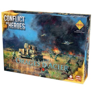Boîte du jeu Conflict of Heroes: Orages d'Acier