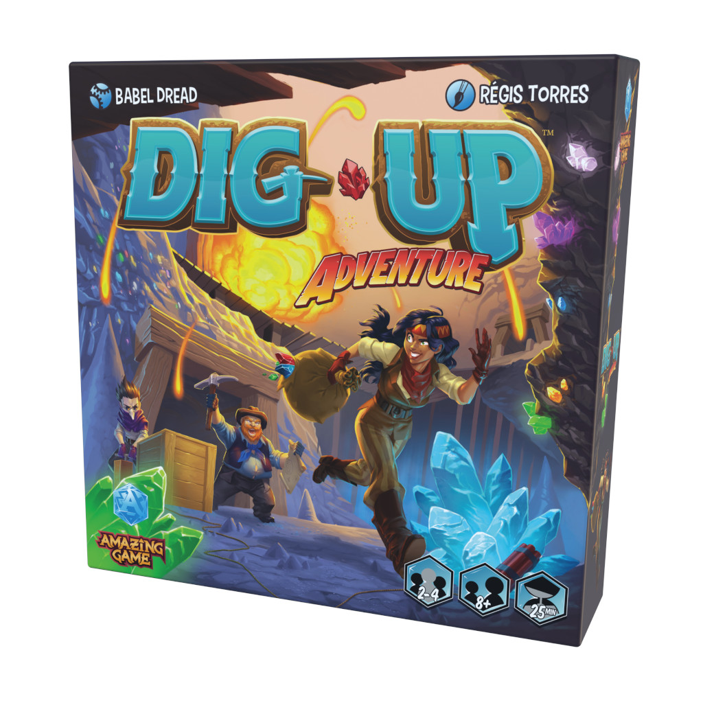 Boîte du jeu Dig Up Aventure (VF)