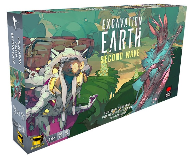 Boîte du jeu Excavation earth - 2e Vague