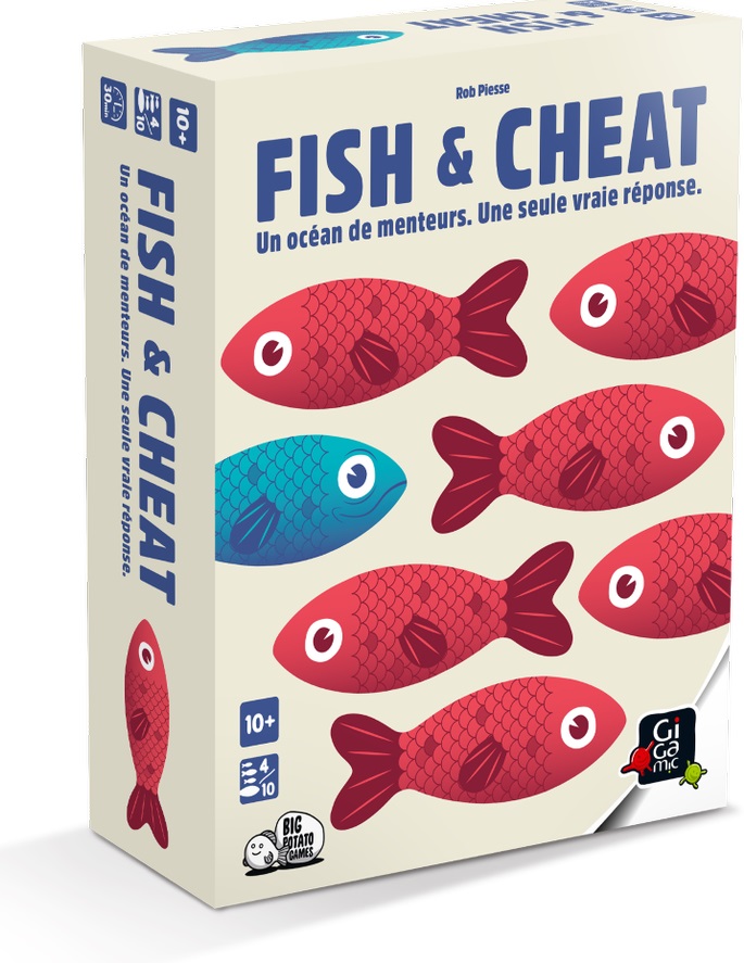 Boîte du jeu Fish & Cheat (VF)