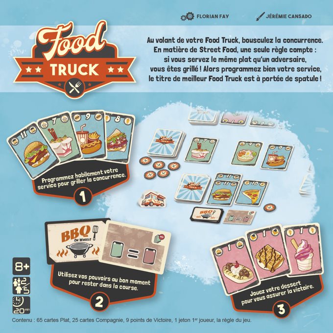 Présentation du jeu Food Truck (VF)