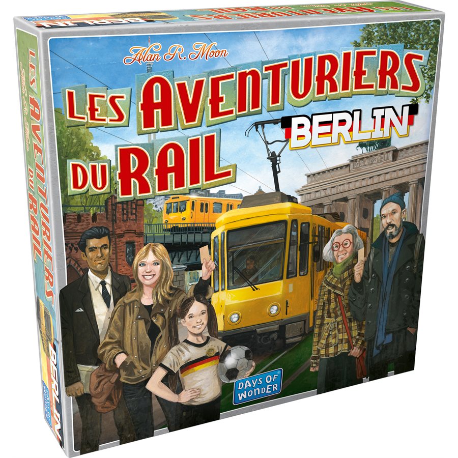 Boîte du jeu Les Aventuriers du Rail Express: Berlin