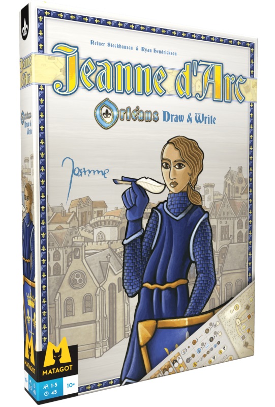 Boîte du jeu Orléans - Jeanne d'Arc (Roll & Write)