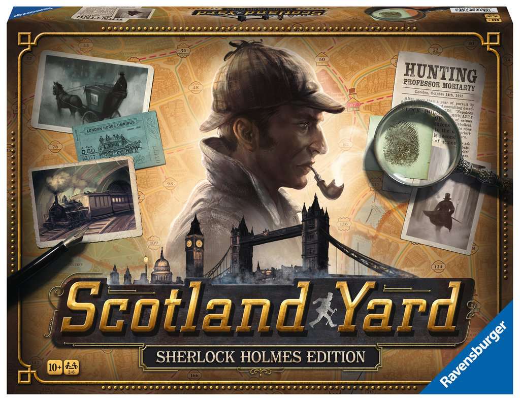 Boîte du jeu Scotland Yard - Sherlock Holmes (VF)