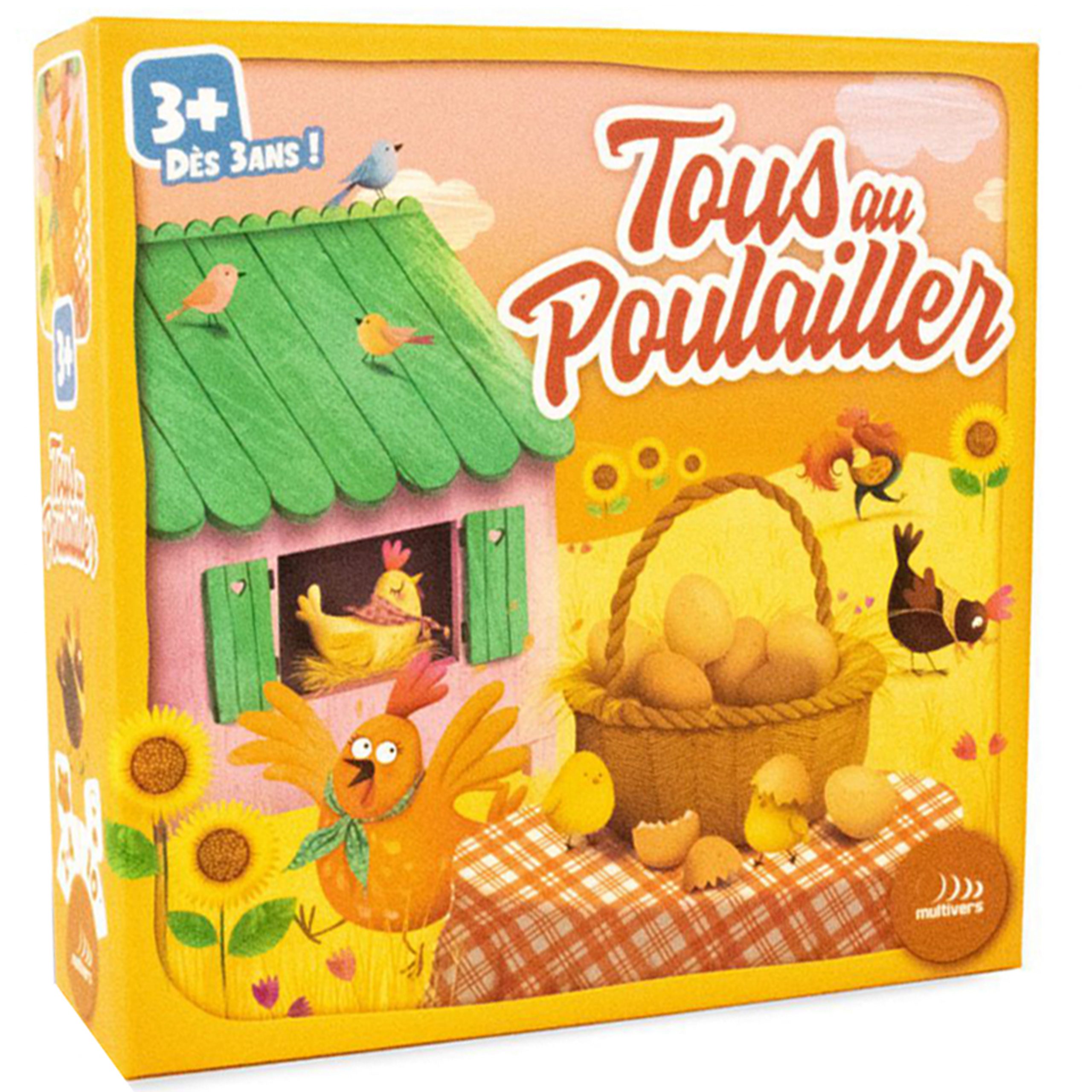Boîte du jeu Tous au poulailler - Nouvelle Édition