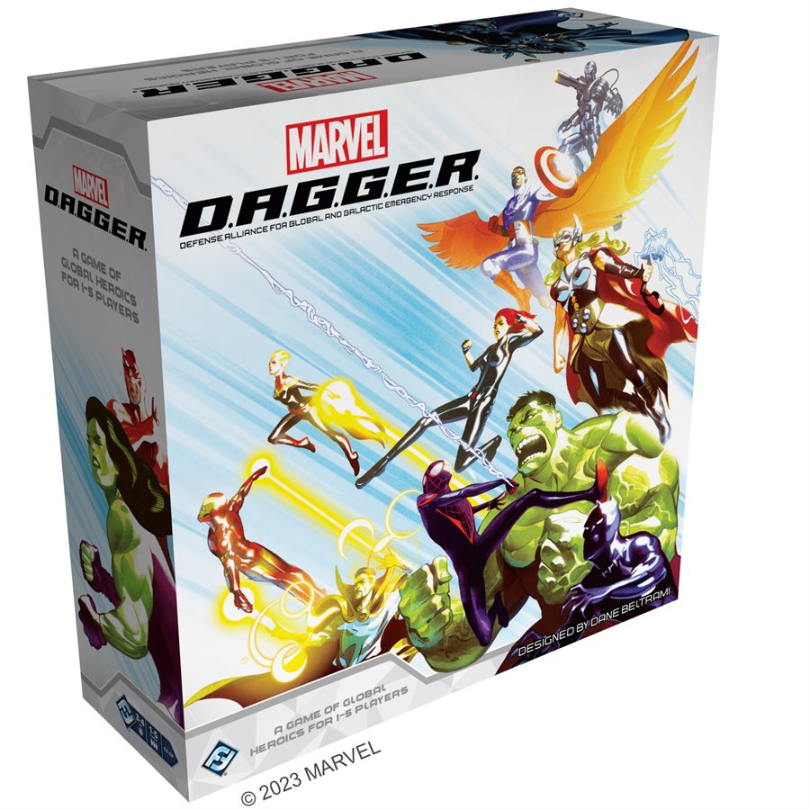 Boîte du jeu Marvel D.A.G.G.E.R. (VF)