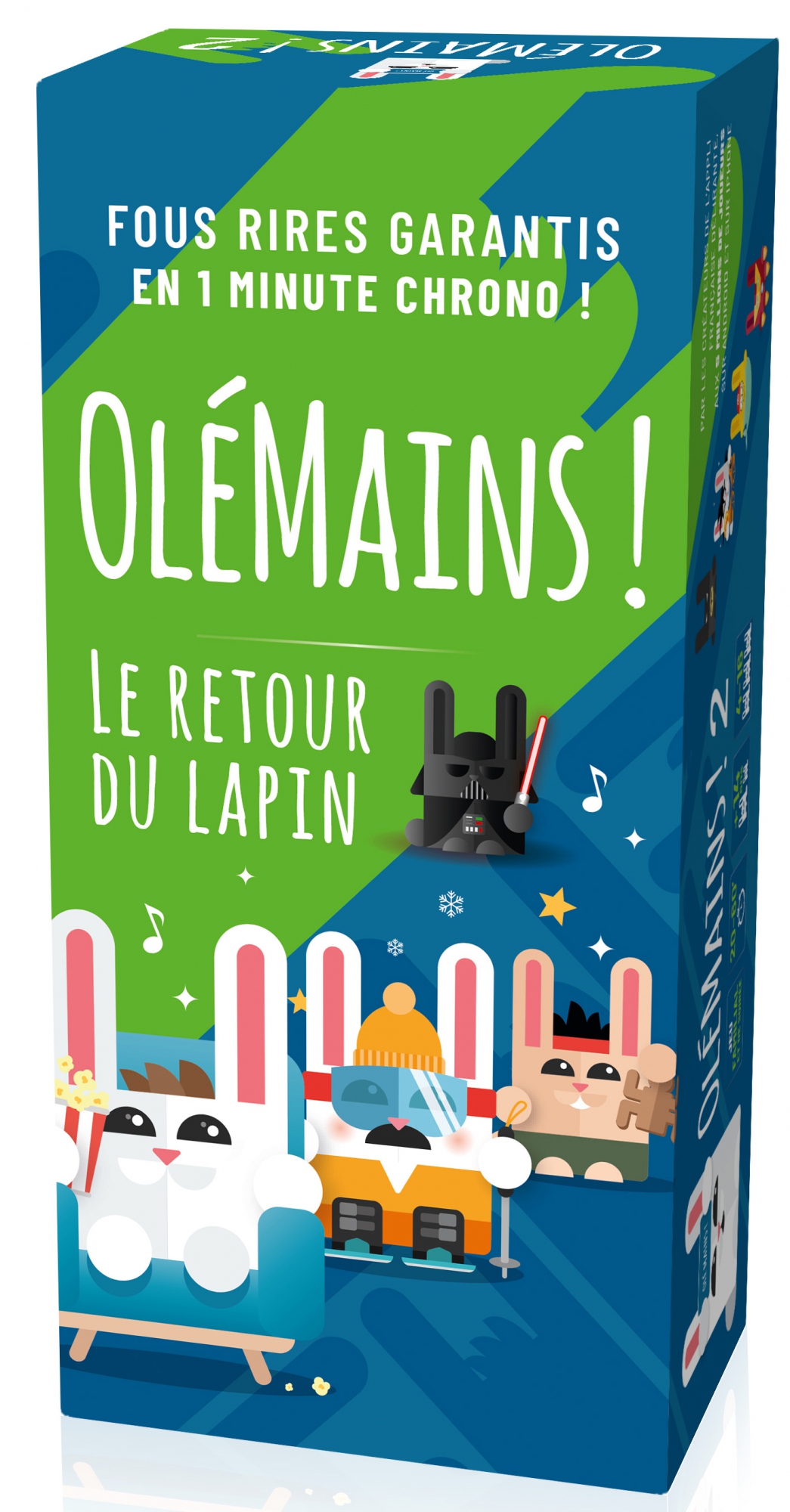 Boîte du jeu OléMains! 2 - Le Retour du Lapin